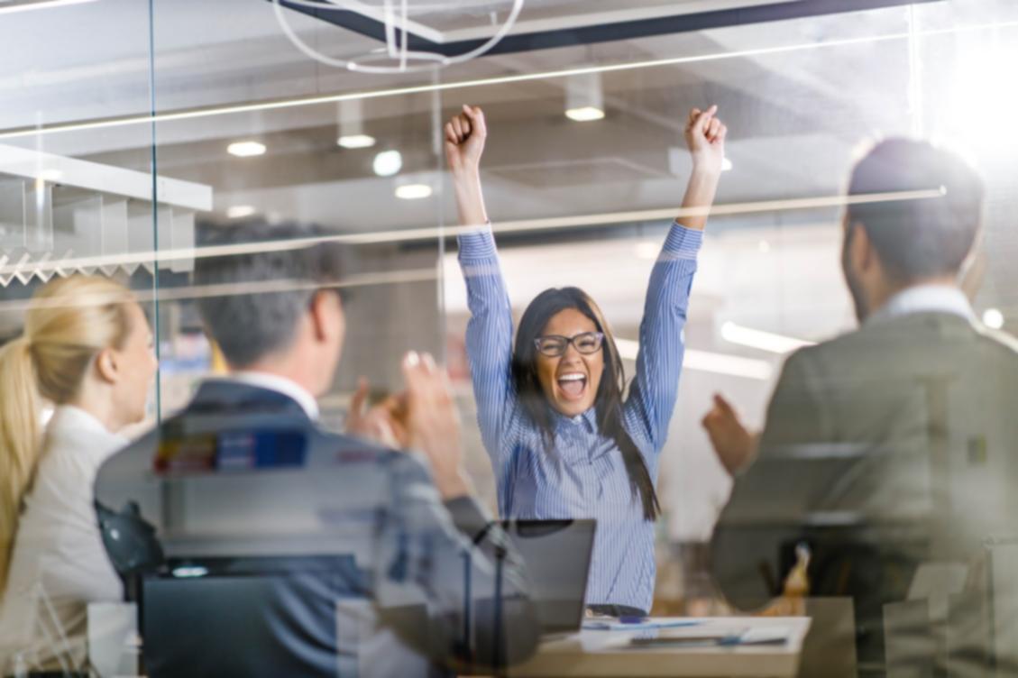 Team discussion around financial concepts